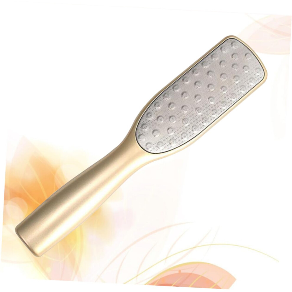 Stainless Steel Foot File Callus Remover Dual Sided Rasp with Ergonomic Handle for Pedicure