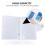 Nail Stamping Plate Organizer with Secure Pushbutton Closure, Durable Compact Storage Case 3