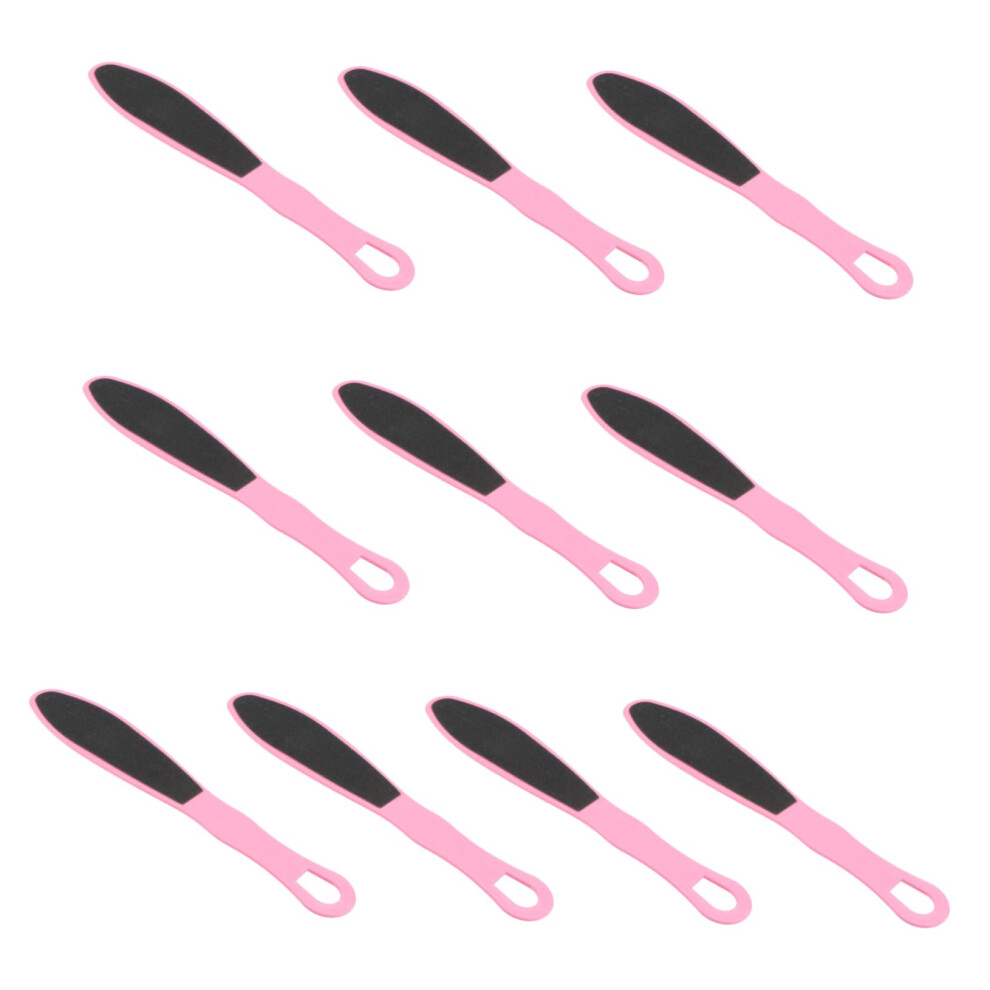 10PCS DoubleSided Foot File Set Callus Remover for Home Pedicure Cracked Heels