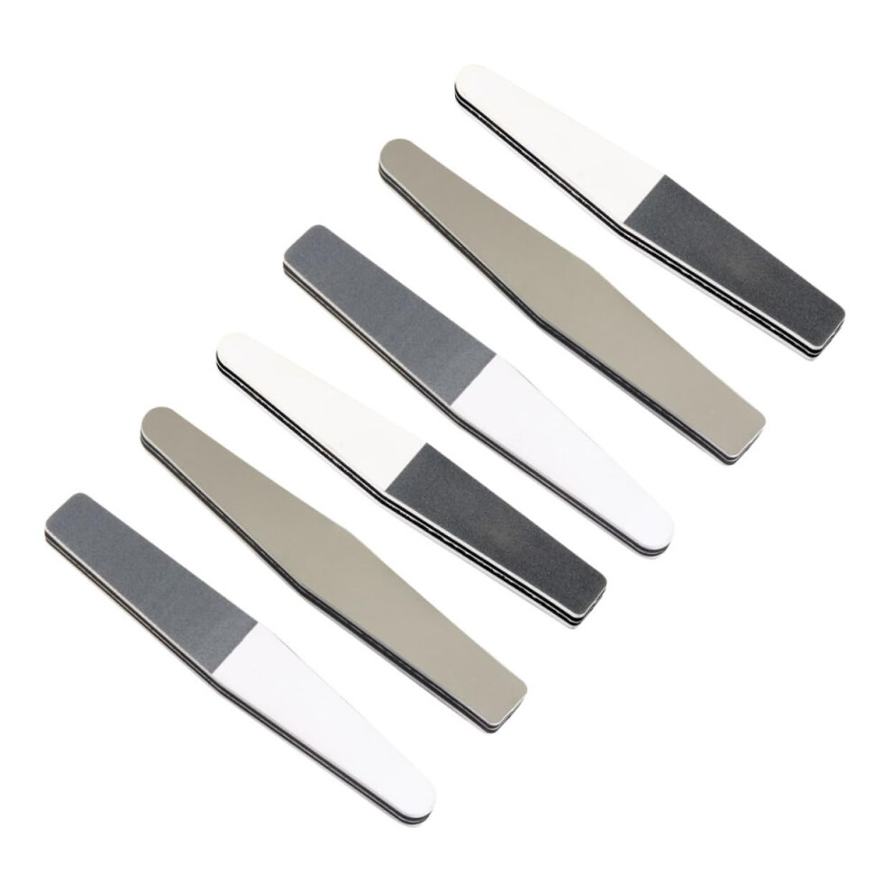 6pcs Sponge Nail File and Buffer Set for Gentle Buffing Manicure and Pedicure Professional