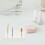 Nail Drill Bit Holder Acrylic Display Stand Organizer for Manicure Tools, 2pcs Compact Storage 4