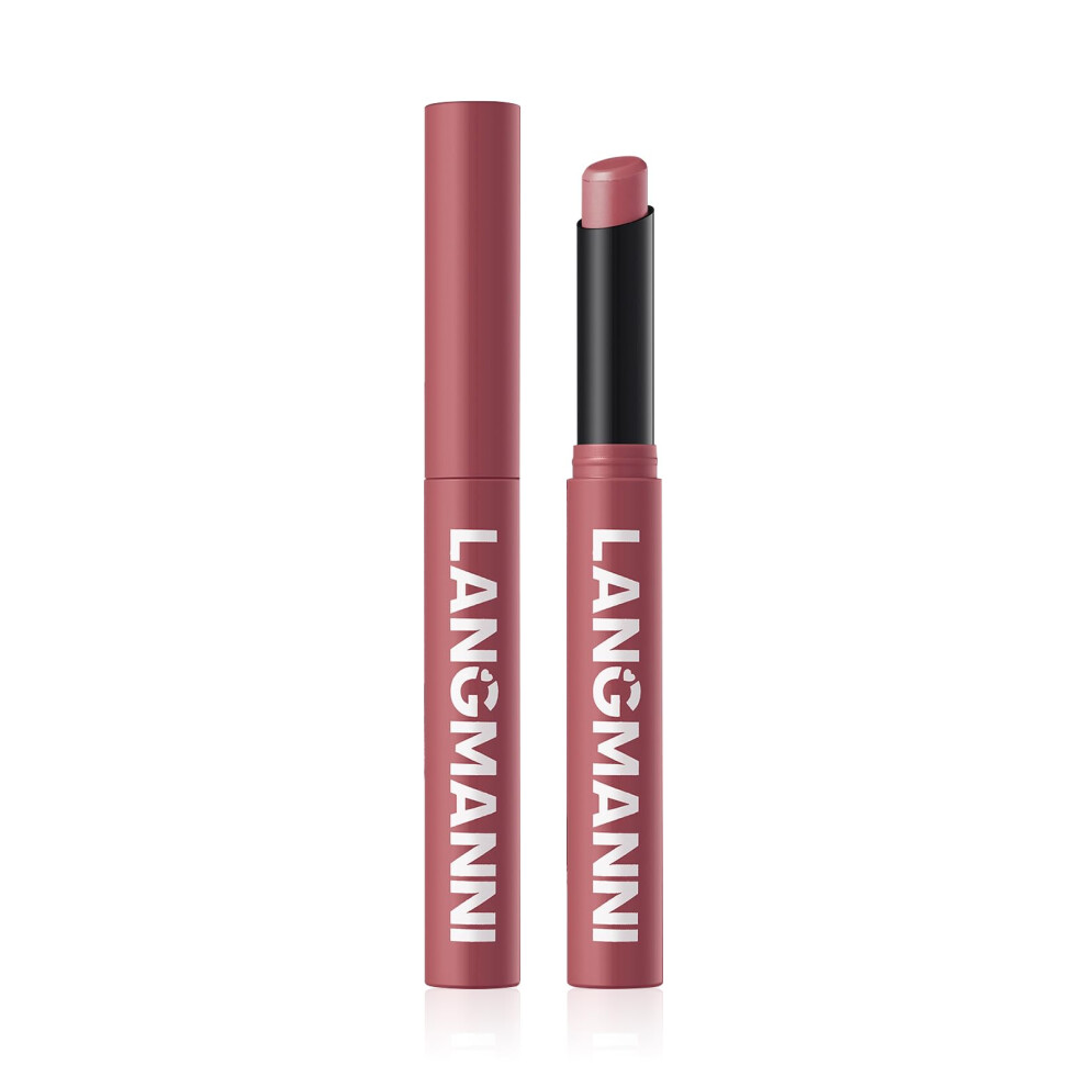 Matte Lipstick for Women Waterproof Smudge Proof Long Lasting Wear Hydrating Rich Color 0.07oz