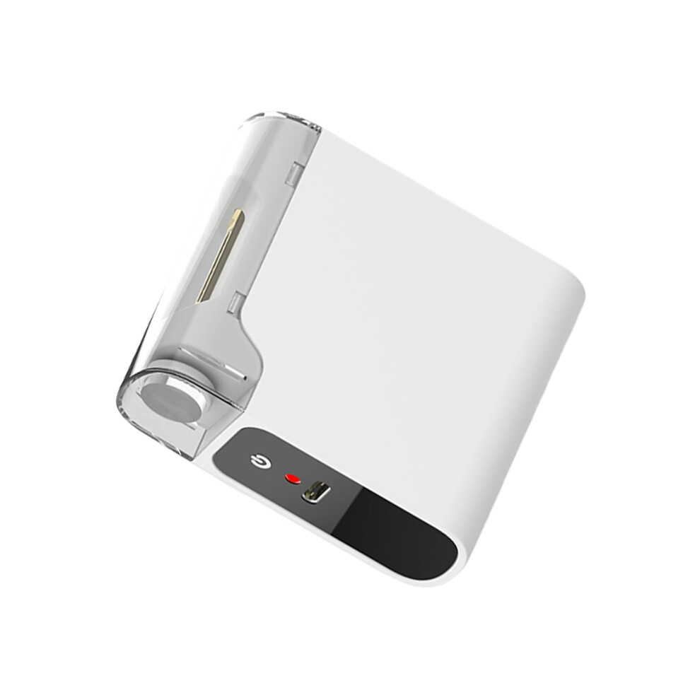 Light 2 In 1 Electric Nail Clipper With Polisher, Led And Quiet Builtin Shavings Collector For Adults And Kids