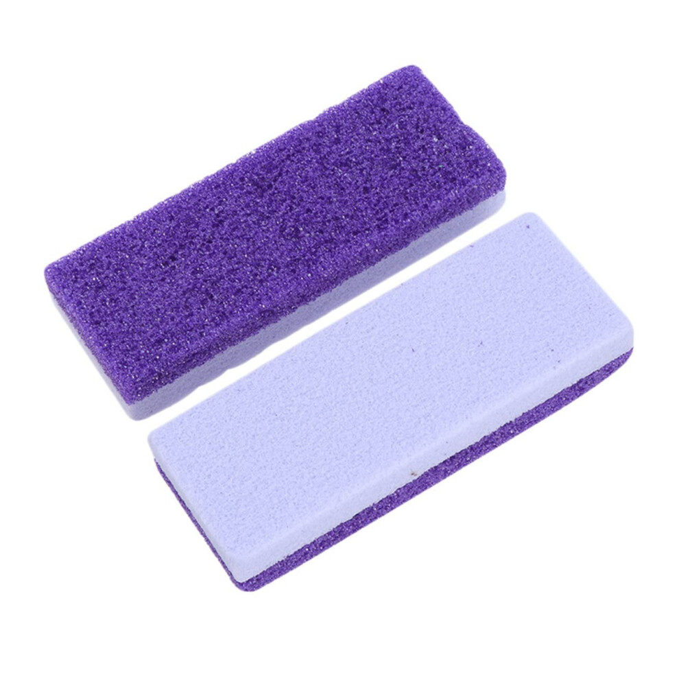 DoubleSided Foot Pumice Stone and Callus Remover Set with DualSided Exfoliation for Smooth Feet