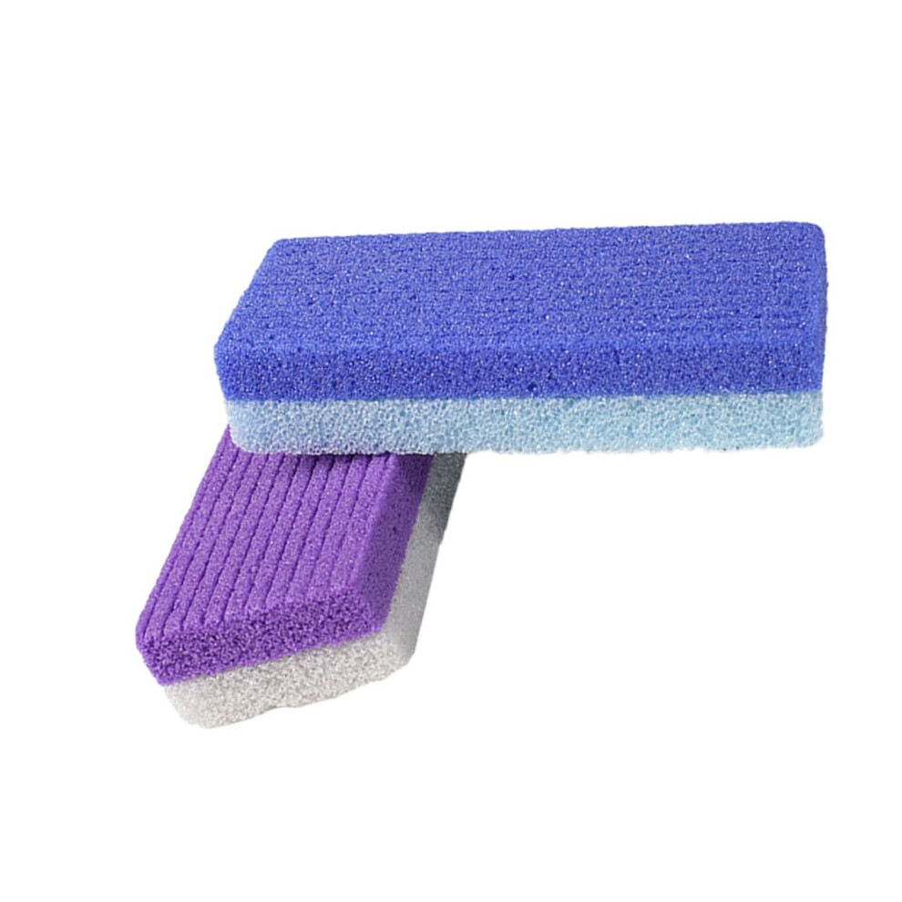 2pcs Foot Callus Remover and DualSided Pedicure Foot File for Dead Skin Heel and Sole Care