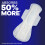 Always Always Maxi overnight pads with wings, size 5, extra heavy, unscented, 36 pieces 3