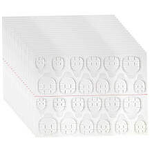 100 Sheets Waterproof DoubleSided Nail Adhesive Tabs Clear Strong Hold Glue Stickers for Press On Nails