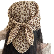 Large Neck Scarves Hair Wrap for Various Outdoor-Light color