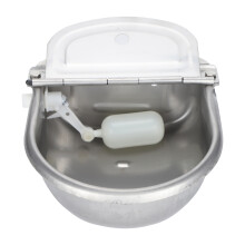 Automatic Animal Drinking Water Bowl Stainless Steel Kit With Float Valve And Pipe Easy Install For Livestock Farms Constant Water Level Safety