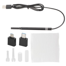 Ohrenschmalzentferner mit 1080P HD-Ohrkamera, einstellbaren LED-Leuchten, geringer Latenz, wasserdicht (IP67), Ohrreiniger mit Akku, FSA HSA El