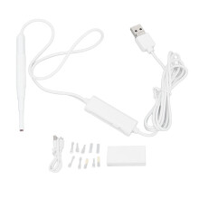 Intraorale HD-Kamera mit Zoomfunktion, Aufnahmeknopf, Direktanschluss über USB, Antibeschlaglinse, automatische Abschaltung, Autofokuslinse,