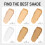 Matte Pressed Powder Foundation 05 with Concealer, LongLasting Oil Control Buildable Coverage 5
