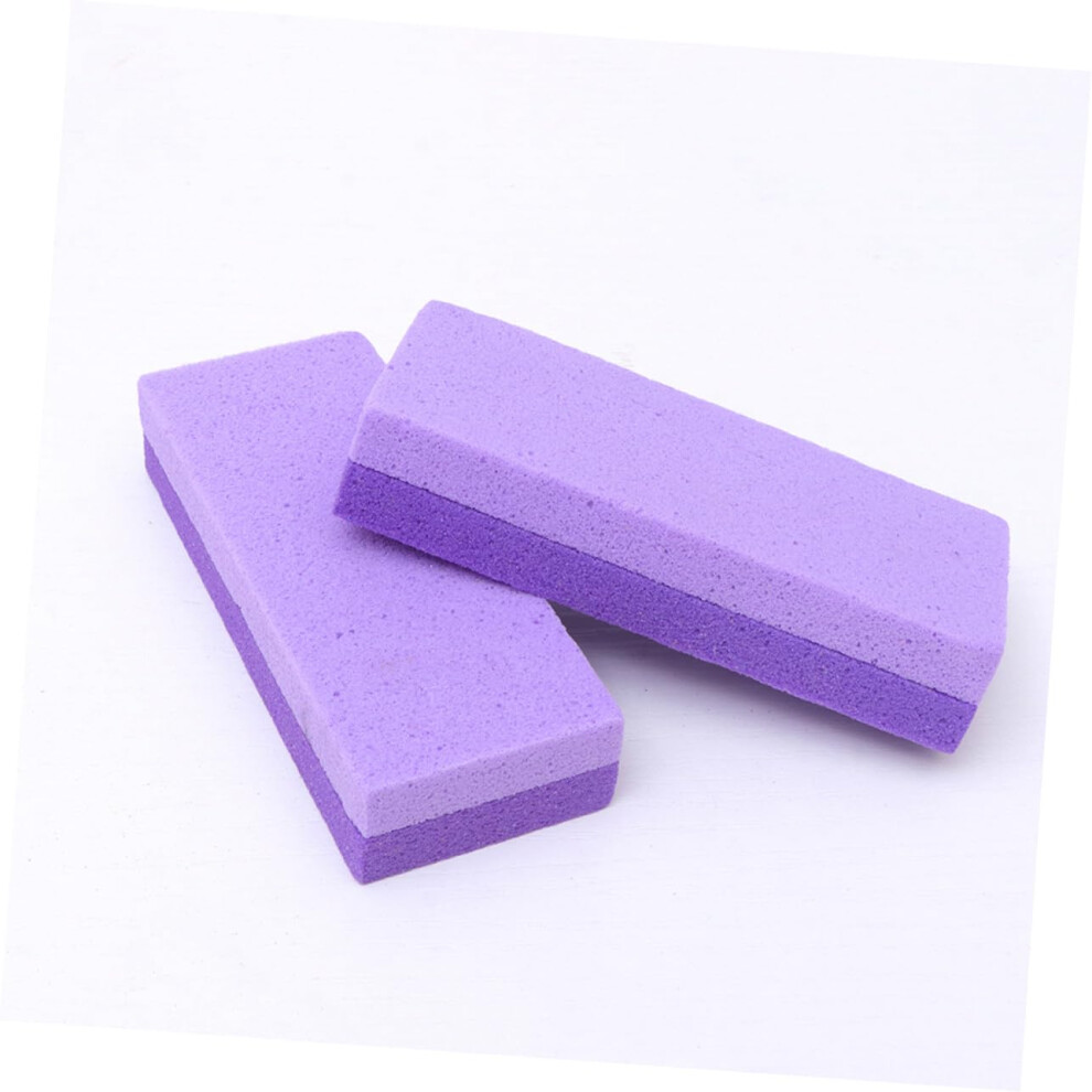 3pcs DoubleSided Foot Callus Remover Pumice Stone for Feet with Ergonomic Comfort Grip for Pedicure