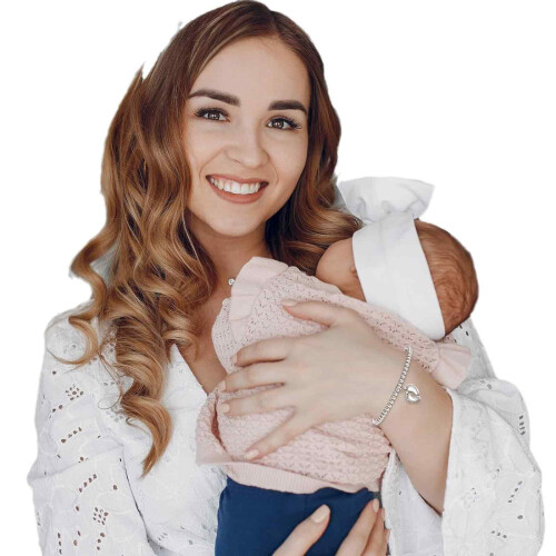 1 τεμάχιο βραχιόλι για γυναίκες, δώρα για baby shower, βραχιόλι με γούρι για μικρά 1