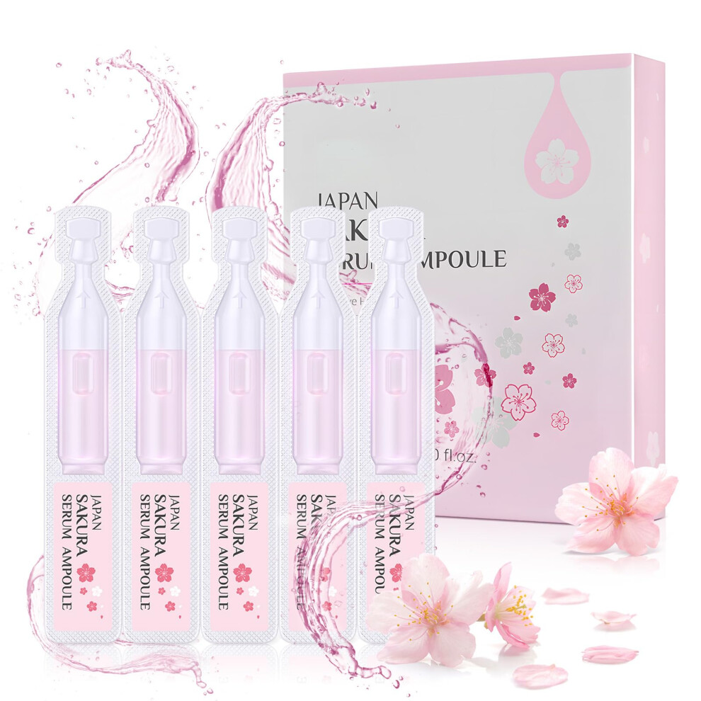 Stem Cell Serum with Hyaluronic Acid, Niacinamide and Vitamin C for Anti Aging and Deep Hydration, 20pcs