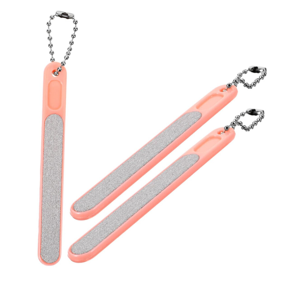 Professional Nail File and Buffer Set  Compact Dual Function for Manicure and Pedicure Travel