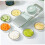 Mandoline Vegetable Slicer with 6 Interchangeable Blades and Drain Basket for Kitchen Use 2