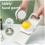 Mandoline Vegetable Slicer with 6 Interchangeable Blades and Drain Basket for Kitchen Use 3