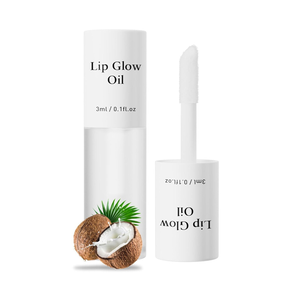 Tinted Lip Balm and Lip Oil Stain with Deep Hydration, Glossy Buildable Color, Fruity Fresh Scent