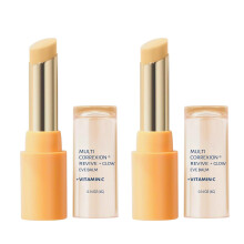 Vitamin C Eye Cream Balm Stick Set – Brightening Formula for Dark Circles and Puffiness, 2PCS