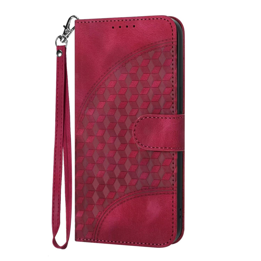 Case Wallet For 9 Rfid Blocking Credit Card Holder Pu Leather Flip Book Folio Cover With Kickstand Rose 9187378350416