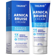 Arnica Cream for Bruises and Swelling, VitaminEnriched Botanical Skin Relief 3.9oz