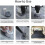 Car Air Mattress Inflatable Bed for Extra Long Wheelbase Black 5
