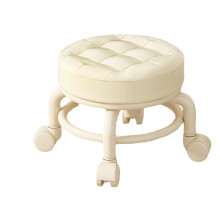 Rolling Workshop Stool with 360 Swivel Wheels, Ergonomic Low Profile Garage Seat, Heavy Duty Frame