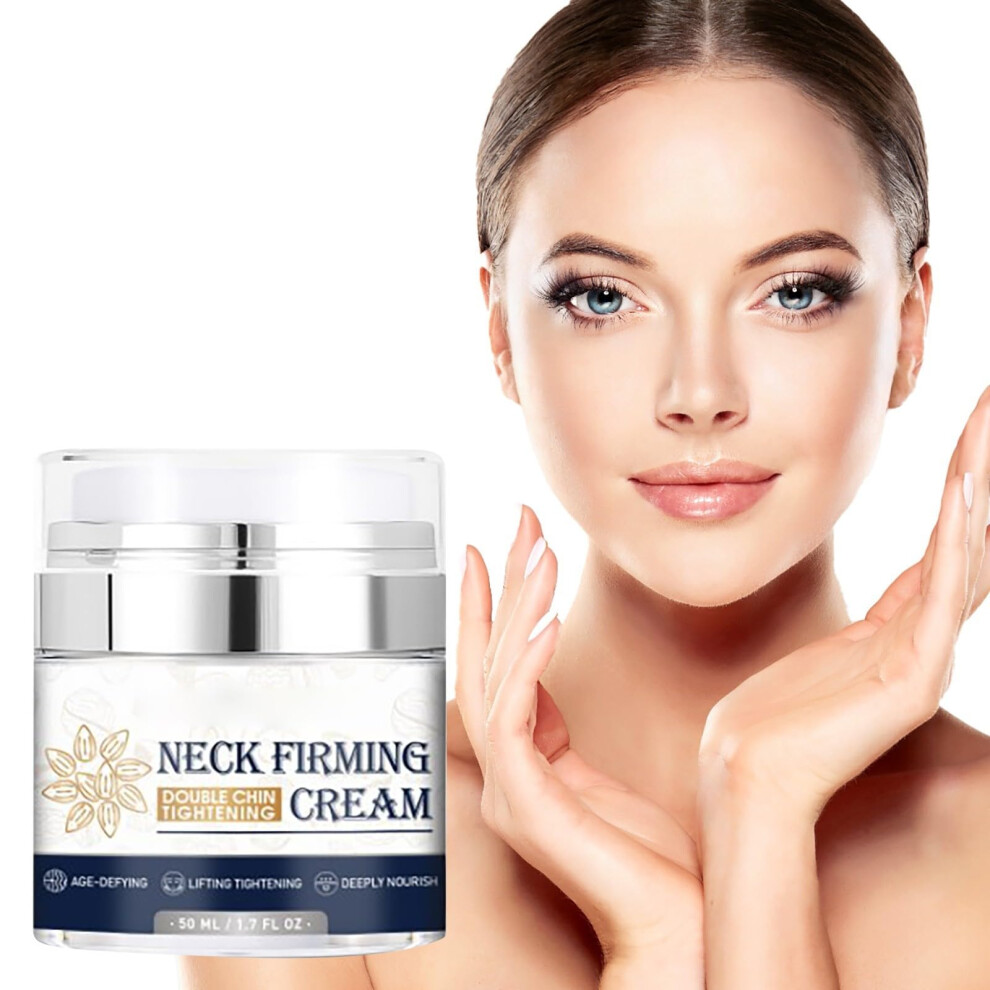 Face Moisturizer and Neck Firming Cream with Deep Hydration, Fast Absorption, Lightweight Texture