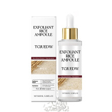 Rice Enzyme Exfoliant and Brightening Face Serum Duo for Deep Hydration and Sensitive Skin