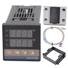 Temperaturregler für industrielle Anwendungen, digitaler PID-Temperaturregler mit Selbstidentifizierung, übersichtlichem Display und hoher