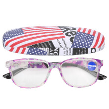 Computerbrille mit Blaulichtfilter, Lesebrille gegen Augenbelastung, Federscharnier, kratzfest, florales Gestell, leichtes Nasenpad-Design.