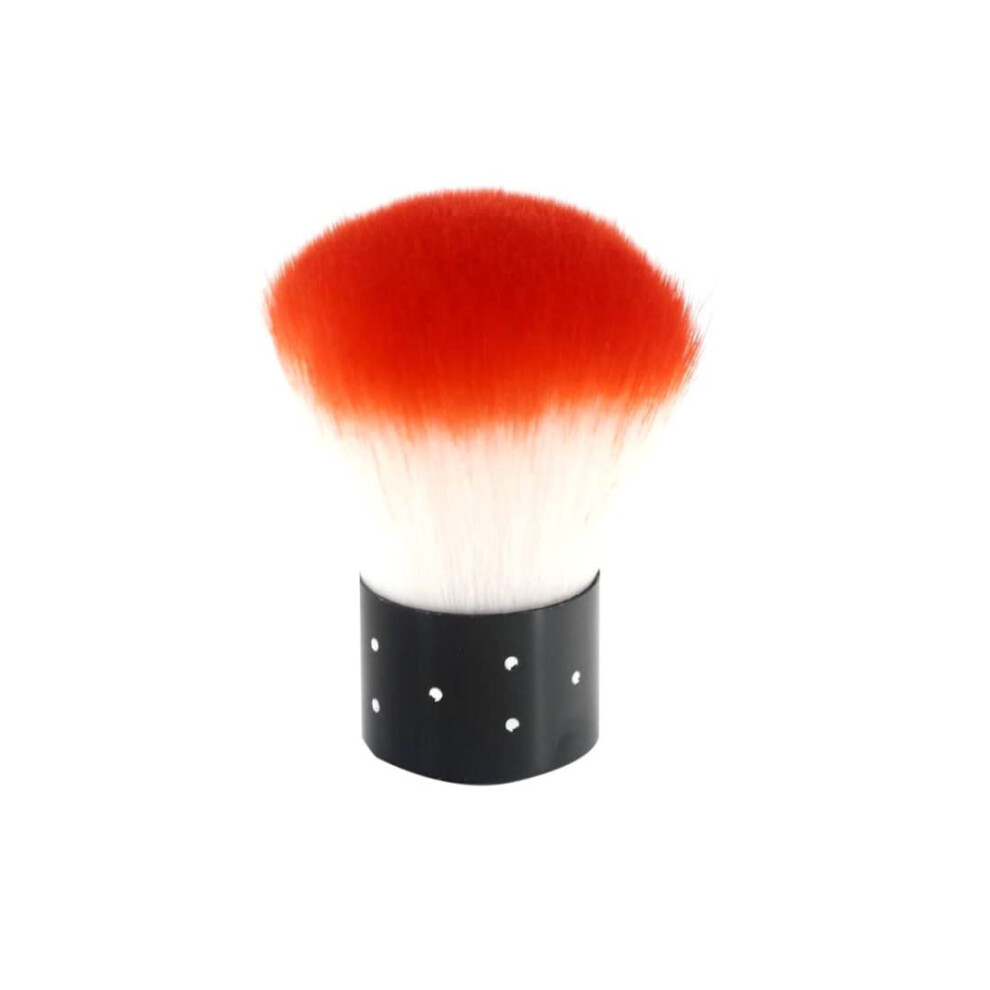 Nail Dust Brush with Soft Mushroom Bristles for Quick Acrylic Nail Cleaning and MultiPurpose Use