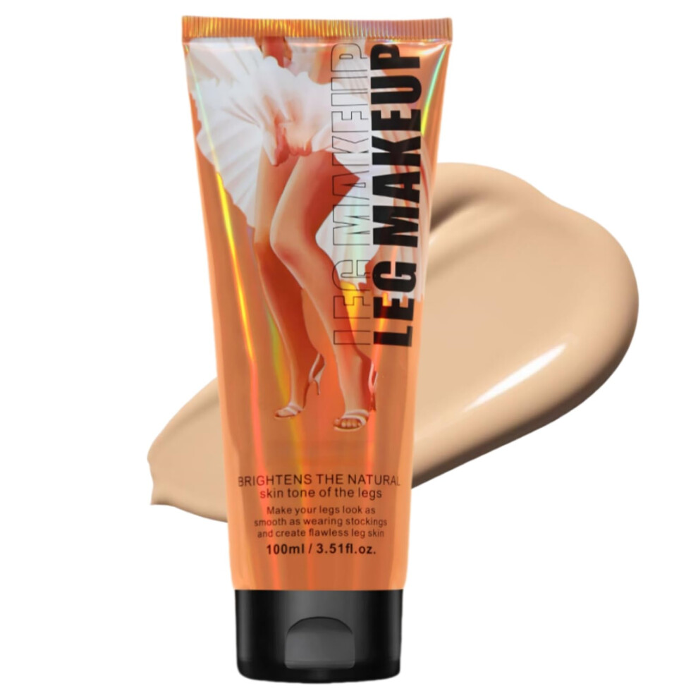 Waterproof Body Concealer for Tattoos Scars Veins NoTransfer Leg Makeup LongLasting 100ml Fairest