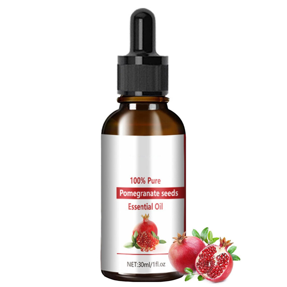 Organic Cold Pressed Pomegranate Seed Oil for Skin and Hair, AntiAging and Deep Hydration