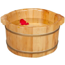 Children's Wooden Foot Bath with Heat Retention, Kids Foot Soak Tub for Home Relaxation