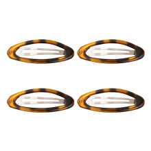 Refined Animal Theme Oval Hair Ornaments-Two pairs Oval BB clip