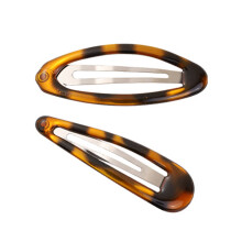 Animal Hair Ornaments Oval Hair-A pair Water drop ellipse