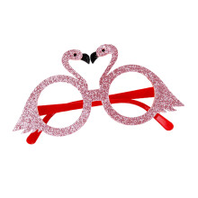 Tropical Theme Party Eyewear Plastic Frame Beach-Pink Flaming