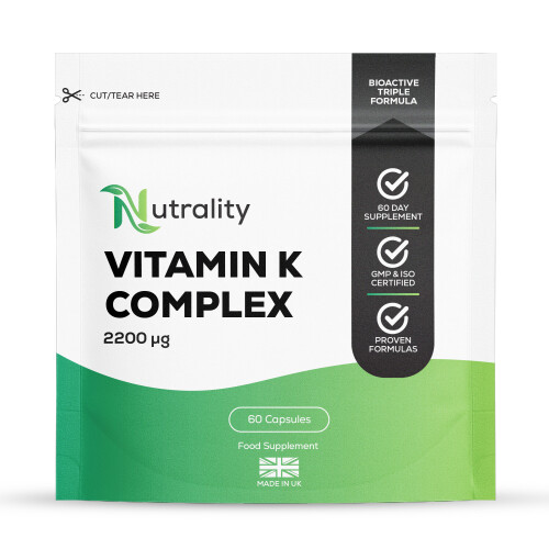 Nutrality Triple Vitamin K Complex 2200 mcg