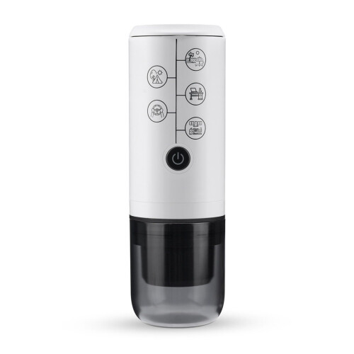 Coffee Machine USB Charging Espresso Maker Portable White Electric Quick Heating