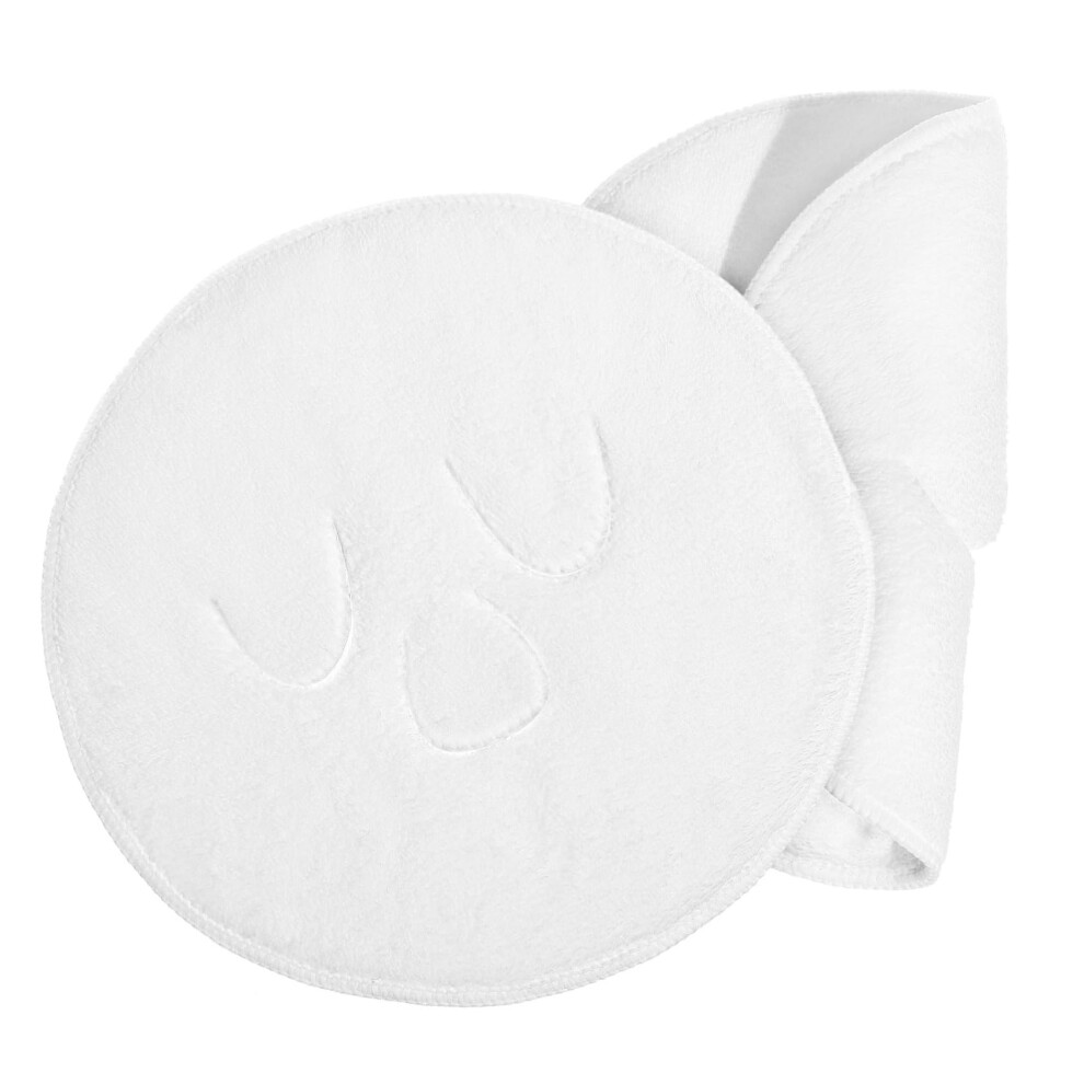 Coral Face Care Towel Set For Women, Reusable Hot And Cold Facial Spa Towel, Gentle On Skin Heat Therapy