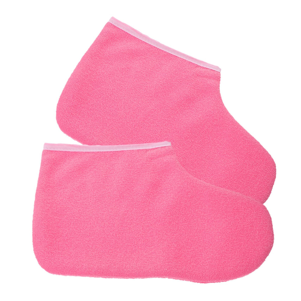 Paraffin Wax Foot Mask Pedicure Booties with Heat Retention and Moisture Lock for Home Spa