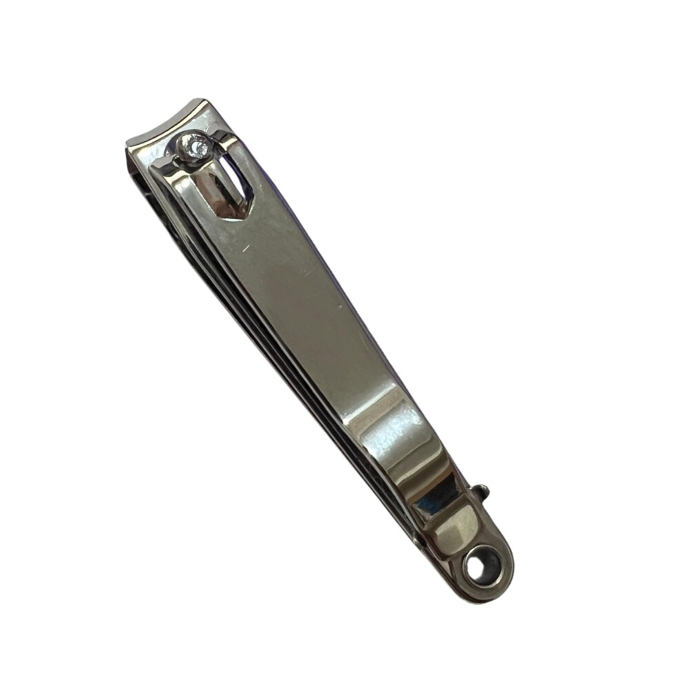 Stainless Steel Nail Clipper with Precise Blades and Ergonomic Lever for Fingernails and Toenails