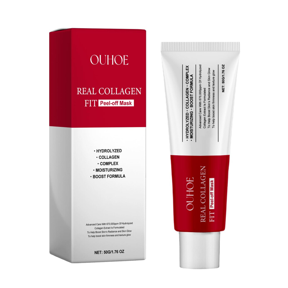 Collagen Face Mask Peel Off for AntiAging Wrinkle Reduction Firming Lift Hydration 50ml