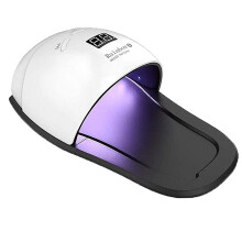 48W UV LED Nail Lamp with Smart AutoSensing, Dual Wavelength, Detachable Tray and Timer