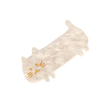 Sweet Cartoon Cats Hair Clip Fashion Hair-Bright white