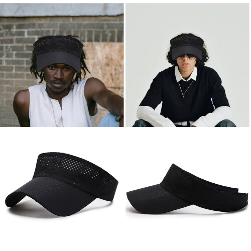 Unisex Outdoor Activity Hat Ventilated Mesh Hat Sunproof-Khaki 2