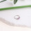 Δαχτυλίδι μύτης Hoop Opal 18G για γυναίκες, κοσμήματα piercing μύτης από ανοξείδωτο ατσάλι 8