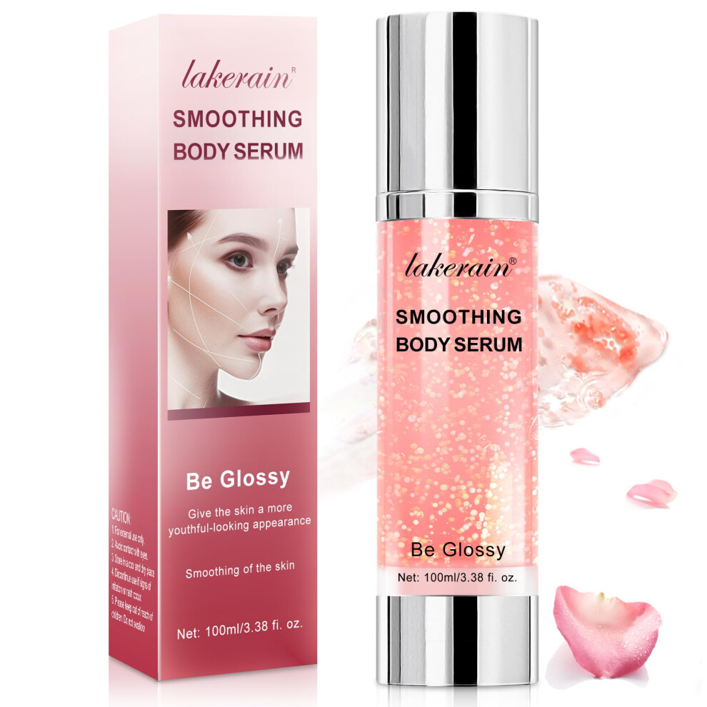 Body Firming Serum with Hyaluronic Acid and Vitamin E for Anti Aging, Wrinkle Reduction, 100ml